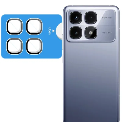 IMAK til Xiaomi Redmi K70 Ultra, beskytter til kameraobjektiv af kvalitetsglas med selvcentrerende ramme (formindsket version)