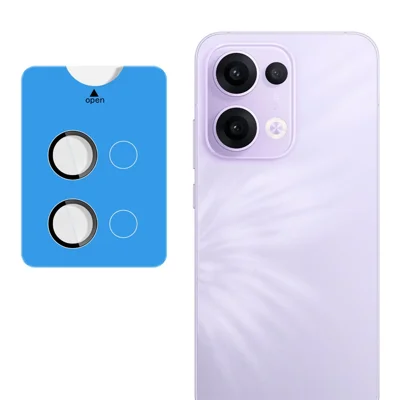 IMAK For Oppo Reno13 5G (Global) Tempered Glass Camera Lens Protector with Self Positioning Frame (Complete Covering)