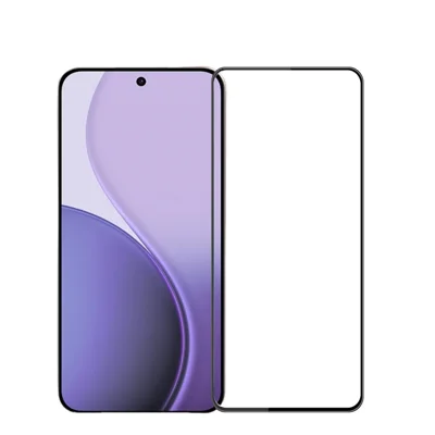PINWUYO For Oppo Reno14 F 5G Tempered Glass Film  Explosion-proof 9H 3D Full Screen Protector - Black