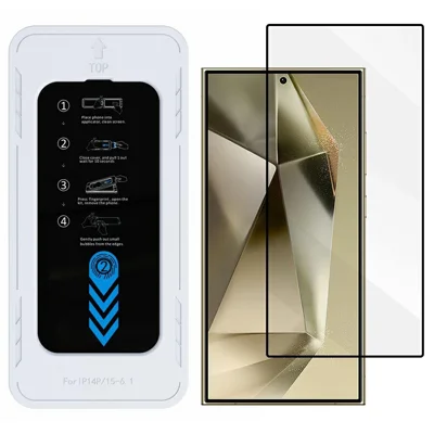 Bulk Purchasing For Samsung Galaxy S24 Ultra Screen Protector High Aluminium-Silicon Glass 0.33mm HD Film with Installation Tool