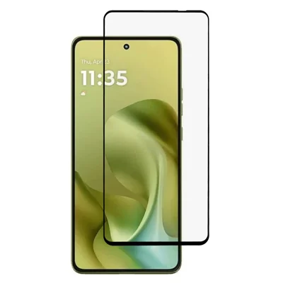 For Motorola Moto G86 5G / G86 Power 5G Screen Protector Silk Printing Full Glue HD Clear Screen Film