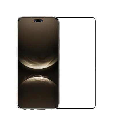 PINWUYO For Huawei nova 14 Ultra 5G Screen Protector  3D Hot Bending Tempered Glass Film - Black