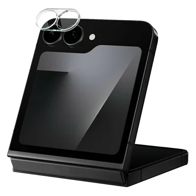 IMAK For Samsung Galaxy Z Flip7 FE 5G Tempered Glass Camera Lens Protector + Acrylic Lens Cap