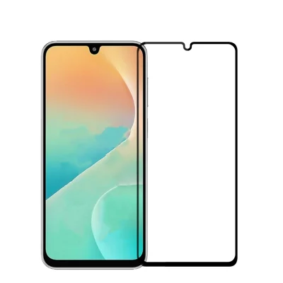 MOFI For Samsung Galaxy M36 5G Screen Protector  9H Full Glue Full Coverage High Aluminum-Silicon Glass Film - Black