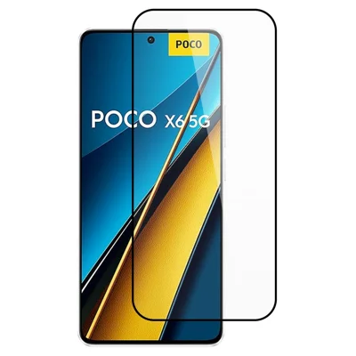 ITIETIE For Xiaomi Poco X6 5G Screen Protector 0.25mm High Aluminium-Silicon Glass Silk Printing Film