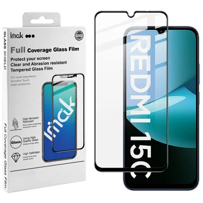 IMAK Pro+ Series For Xiaomi Redmi 15C 4G (Global) (171mm) / Poco C85 4G (171mm) / Redmi 15a 5G Tempered Glass Full Screen Protector Sensitive Touch Film