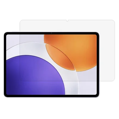 For Samsung Galaxy Tab S10 FE Tempered Glass 0.33mm Arc Edge Screen Protector Film (Edge Glue) - Transparent
