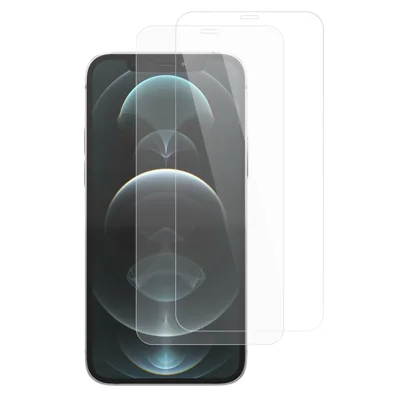 ITIETIE 2Pcs For iPhone 12 Pro Max Screen Protector 0.25mm High Aluminium-Silicon Glass Clear Film