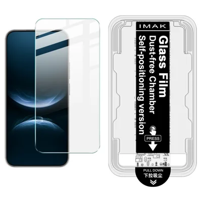 IMAK H-serie voor Huawei nova 14 5G, gehard glas screenprotector, eenvoudige installatie met automatische stofverwijderingsgereedschap