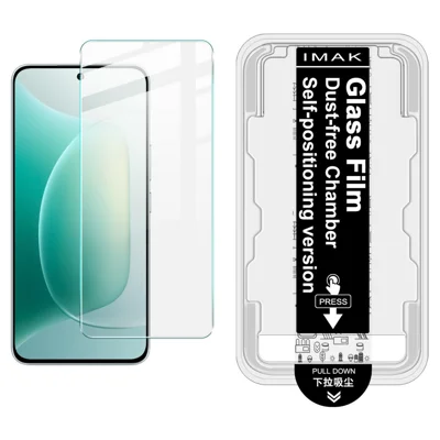 IMAK H-serie voor Honor 300 Gehard Glas Screenprotector Gemakkelijke Installatiefolie met Automatische Stofverwijderingsgereedschap (Vingerafdrukontgrendeling)