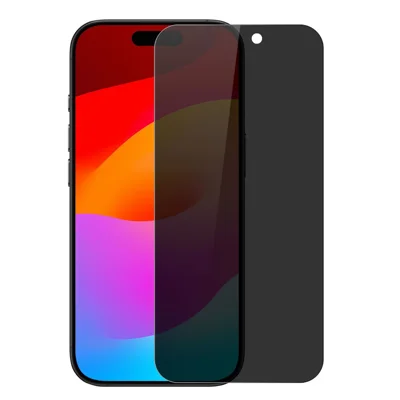 NORTHJO A+ Voor iPhone 17 Pro Max Anti-Afluister Screenprotector 2.5D Boog 28 Graden 0.3mm HD Gehard Glas Folie