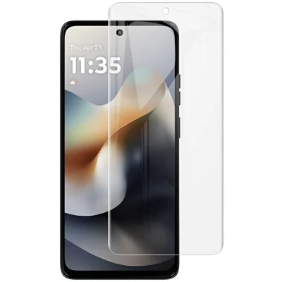 IMAK Hydrogel Film 4e voor Motorola Moto G56 5G Screen Protector Ultraheldere Zachte TPU Film (Vingerafdrukontgrendeling)