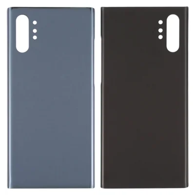 For Samsung Galaxy Note 10 Plus 4G / 5G N975 Back Battery Housing Cover Mobile Phone Replacement Parts (without Logo) - Black