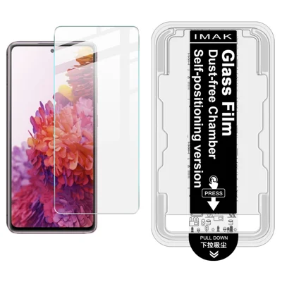IMAK H Series Tempered Glass Film for Samsung Galaxy S20 FE / S20 FE 5G / S20 FE 2022 /  S20 Lite Screen Protector with Auto Dust-Remove Tool Kit (Fingerprint Unlock)