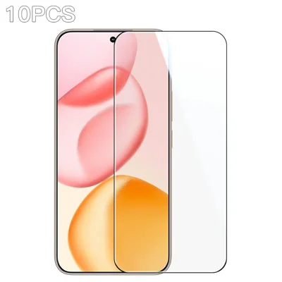 RURIHAI 10Pcs For Honor 400 Smart 5G / 4G / X7d 4G High Aluminium-Silicon Glass Film 0.26mm 2.5D Screen Protector