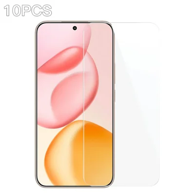 RURIHAI 10Pcs For Honor 400 Smart 5G / 4G / X7d 4G Screen Protector 0.26mm 2.5D High Aluminium Silicon Glass Film
