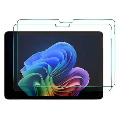 ENKAY HAT PRINCE For Microsoft Surface Pro 12inch 2Pcs Screen Protector   9H 2.5D 0.33mm High Aluminium-silicon Glass Film - Transparent