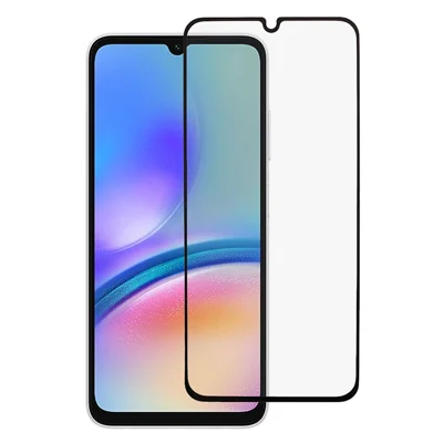 For Xiaomi Redmi 15 5G (Global) (169mm) Screen Protector Silk Printing Full Glue Crystal Clear Tempered Glass Film - Black
