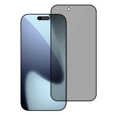 URR til iPhone 17 Pro Privatlivsskærm 0,26 mm Anti-spion Tempered Glass Film Mod Afbtryk
