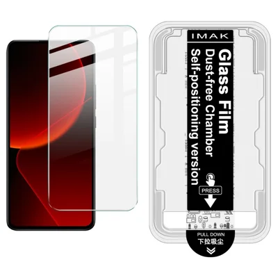 IMAK H Series For Xiaomi 13T / 13T Pro Tempered Glass Screen Protector Easy Installation Film with Auto Dust-Remove Tool Kit (Fingerprint Unlock)