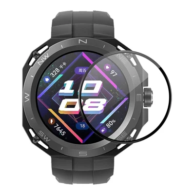 ENKAY HAT PRINCE For Huawei Watch GT Cyber 3D Curved PMMA Screen Protector Soft PC Edge Anti-Scratch HD Clear Full Cover Film