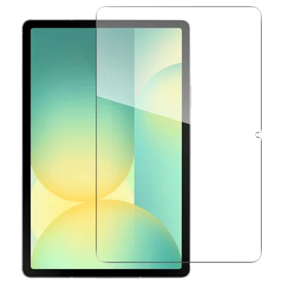 Folia ochronna do ekranu Samsung Galaxy Tab S10 FE+ z hartowanego szkła, odporna na pęknięcia, z zaokrąglonymi krawędziami