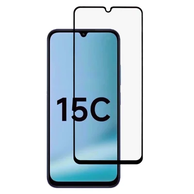 For Xiaomi Redmi 15C 4G (EU) (173mm) / Redmi 15C 5G (EU) (173mm) Screen Protector Silk Printing Full Glue HD Clear Screen Film