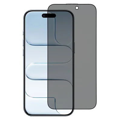 For iPhone Air Privacy Screen Protector 180 Degree Anti Spy Tempered Glass Film Full Coverage Silk Printing Edge