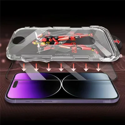 JRNLT Voor iPhone 17 Pro Max Screen Protector Matte Anti-vingerafdruk 9H Gehard Glas Film met Installatiegereedschap