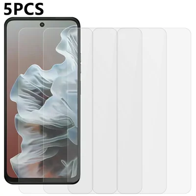 5 szt. folia ochronna na przednią szybkę do Motorola Moto G36 5G 0,3 mm 2,5D hartowane szkło przezroczysta folia