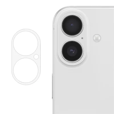 For iPhone 17 Camera Lens Protector HD Clear High Aluminium-silicon Glass Lens Film with Base Protection