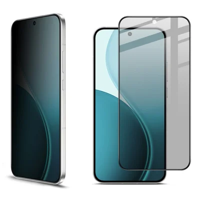 IMAK-skärmskydd med integritetsskydd för Oppo A6 Pro 5G / F31 5G / F31 Pro 5G, anti-peep-tempererat glasfilm (avtryckslås)