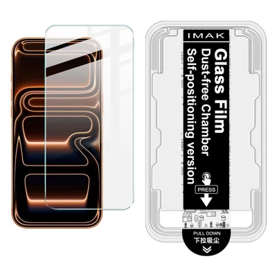 IMAK H Series For iPhone 18 Pro Max / 17 Pro Max Tempered Glass Screen Protector Film with Dust-free Installation Tool