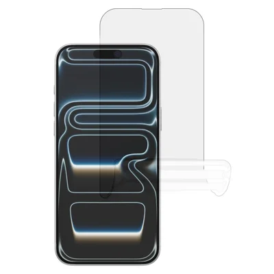 For iPhone 18 Pro / 17 Pro Screen Protector Full Coverage HD Clear PET Hydrogel Film