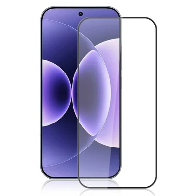 AMORUS For Xiaomi 17 Pro Max Screen Protector Anti-Shatter Tempered Glass Film - Black