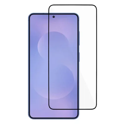 For Samsung Galaxy S26 Screen Protector Silk Printing Tempered Glass 0.18mm Ultra-Thin Film (Support Fingerprint Unlock)