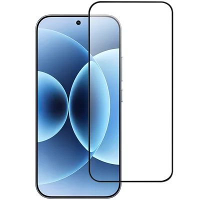 For Xiaomi 17  /  17 Pro AGC Tempered Glass with Black Edge Full Glue Full Coverage Screen Protector