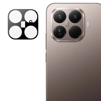 IMAK For Xiaomi 15T Pro Camera Lens Protector Tempered Glass HD Clear Lens Film (Black Version)