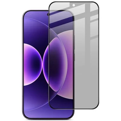 IMAK For Xiaomi 17 Pro Max / 17 Max Privacy Screen Protector Anti Peep Full Cover Tempered Glass Film (Fingerprint Unlock)