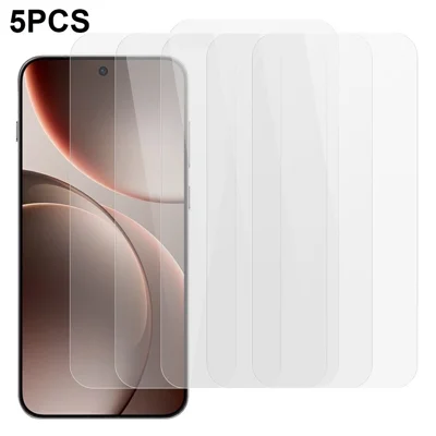 5Pcs For Oppo Find X10 E 5G / Find X9 5G Front Screen Protector 0.3mm 2.5D Tempered Glass Clear Film
