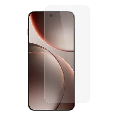 AMORUS لجهاز Oppo Find X9 5G واقي شاشة أمامي 2.5D بزاوية منحنية 9H من فيلم زجاج عالي السيليكون والألومنيوم