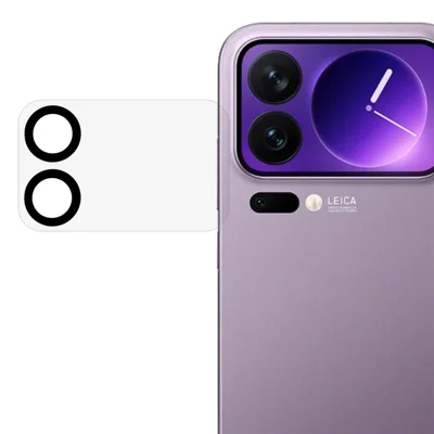 For Xiaomi 17 Pro Max Camera Lens Protector Cell Phone Silk Printing Tempered Glass Clear Lens Film