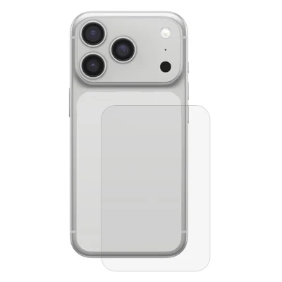 واقي شاشة خلفي لهاتف iPhone 17 Pro Max، فيلم لامع من مادة PET مقاوم للانفجار، فيلم لين للخلفية