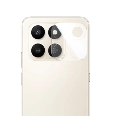 RURIHAI 3D Camera Lens Protector for Honor 400 Smart 5G / 4G / X7d 4G HD Clear High Aluminium-silicon Glass Lens Film (NOT Complete Covering)