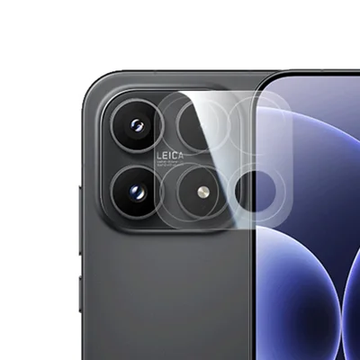 RURIHAI Para Xiaomi 17 Protector de lente de cámara 3D Vidrio de aluminio-silicio de alta claridad Película de lente