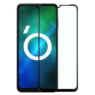 NORTHJO A+ For Samsung Galaxy A04s 4G (164.7mm) / A04 4G (164.4mm) 0.3mm 2.5D Silk Printing High Aluminum-silicon Glass Full Screen Protector - Black