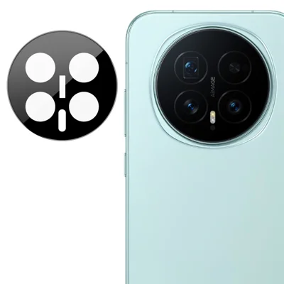 IMAK For Honor Magic8 5G Full Coverage Camera Lens Protector Tempered Glass HD Clear Lens Film (Black Version)