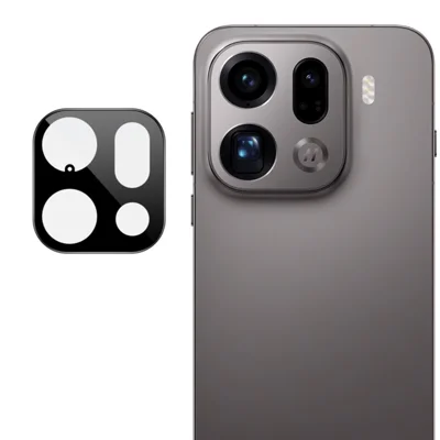IMAK For Oppo Find X9 Pro 5G Tempered Glass Full Coverage Camera Lens Protector with Self Positioning Frame (Black Version)