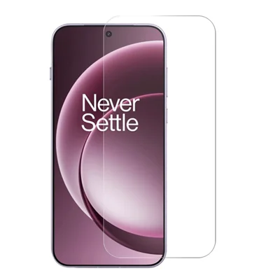 Protector de pantalla para OnePlus 15 5G, película de vidrio templado ultra clara de borde curvo de 0,3 mm