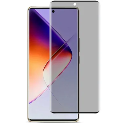 IMAK til Infinix Note 40S Anti Spy-tempered glas Side Glue fuld skærm beskytter (uden kantversion)